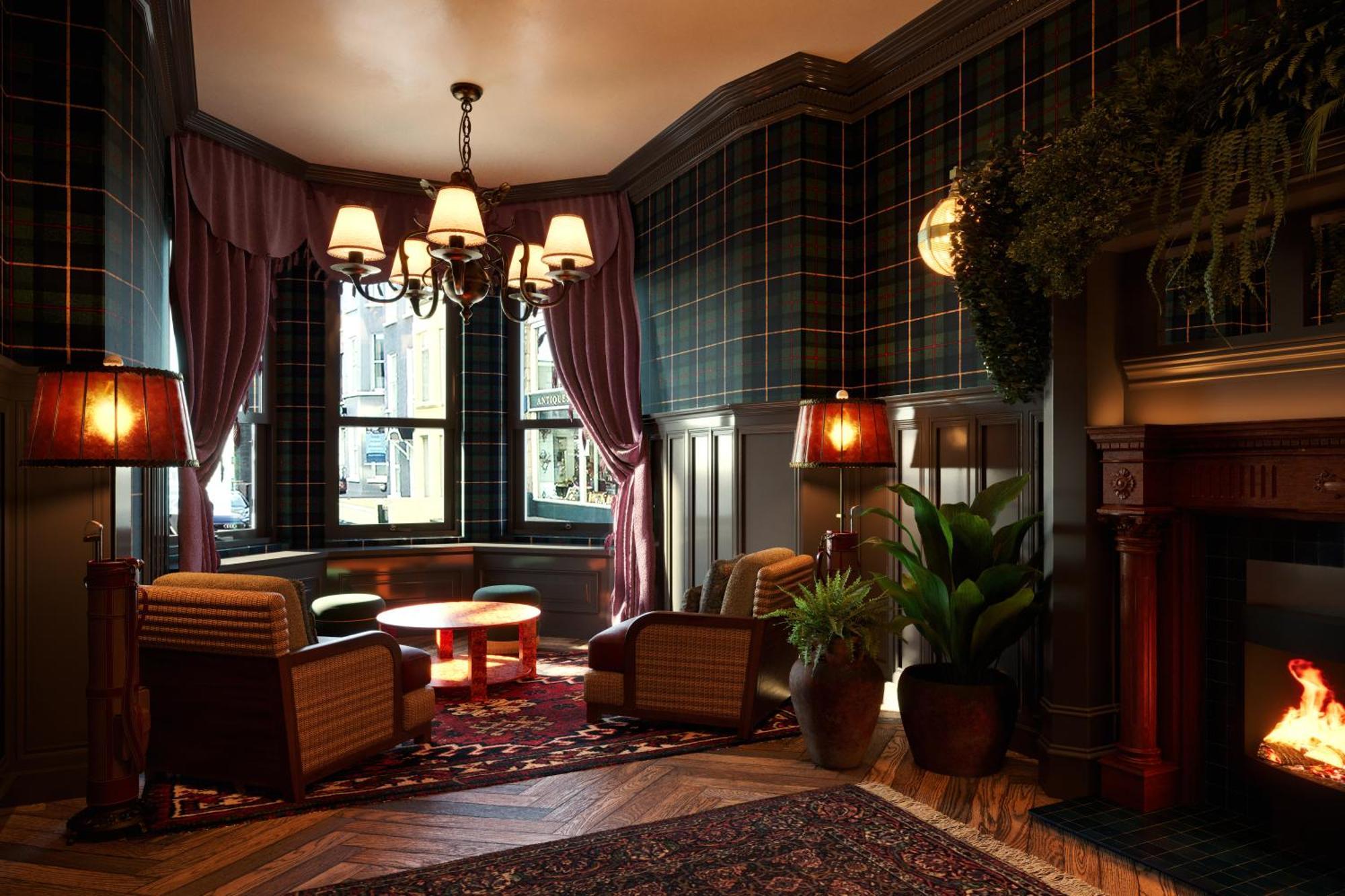 Portrush Adelphi Hotel ภายนอก รูปภาพ The lounge at the hotel