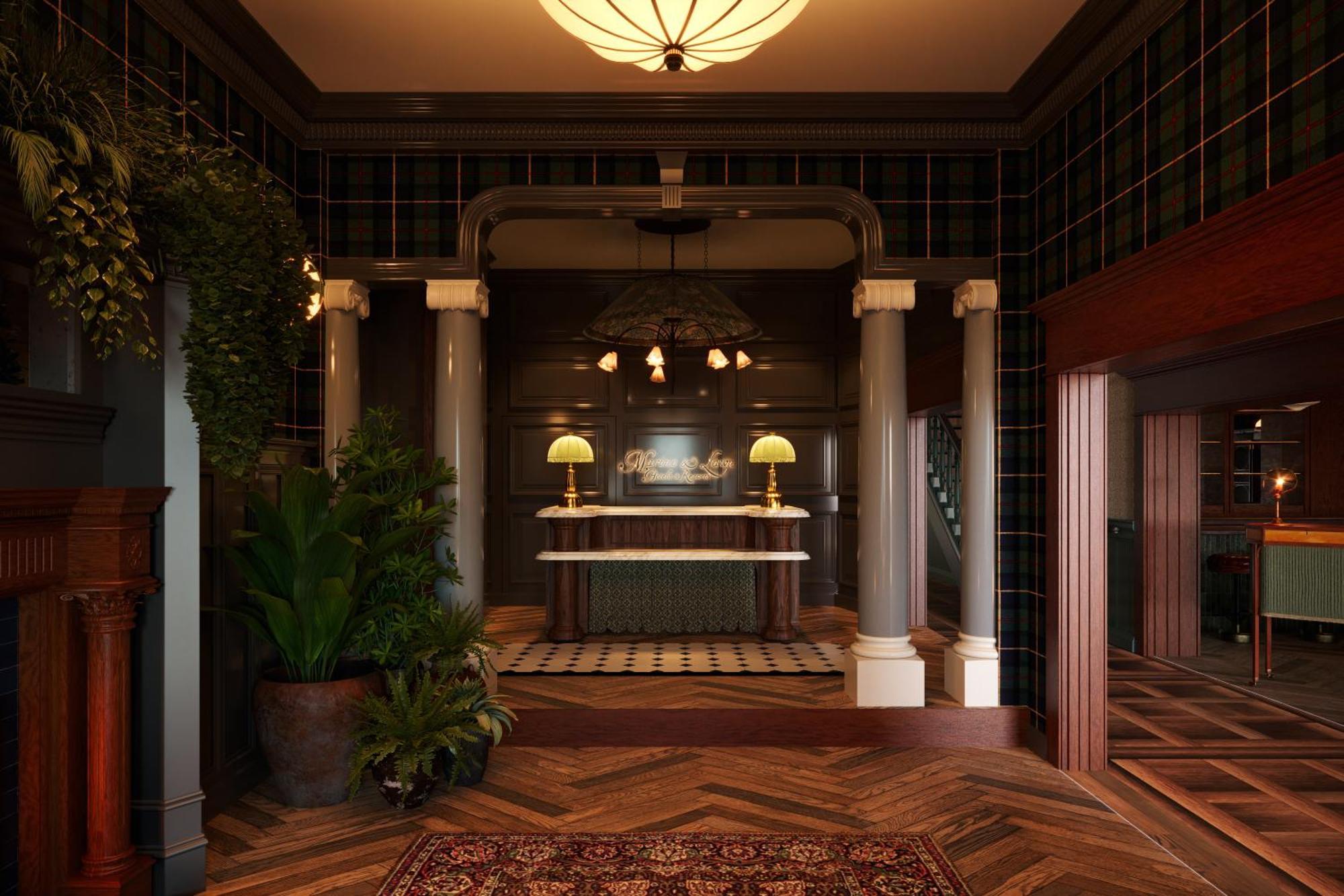 Portrush Adelphi Hotel ภายนอก รูปภาพ Interior of the hotel